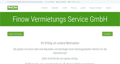 Desktop Screenshot of finow-online.de