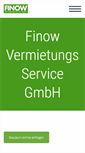 Mobile Screenshot of finow-online.de